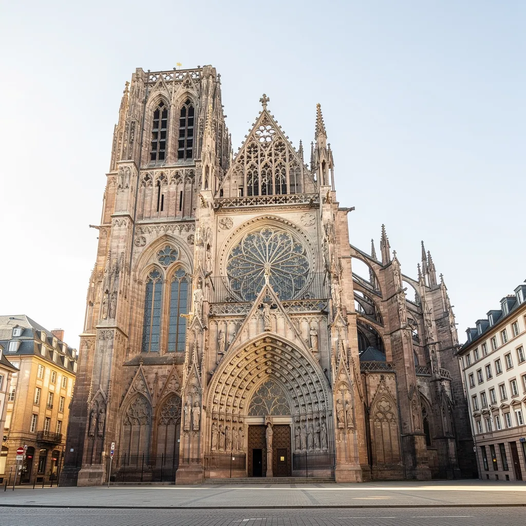 Notre-Dame de Strasbourg : 8 siècles de grès rose et 142 mètres de vertige
