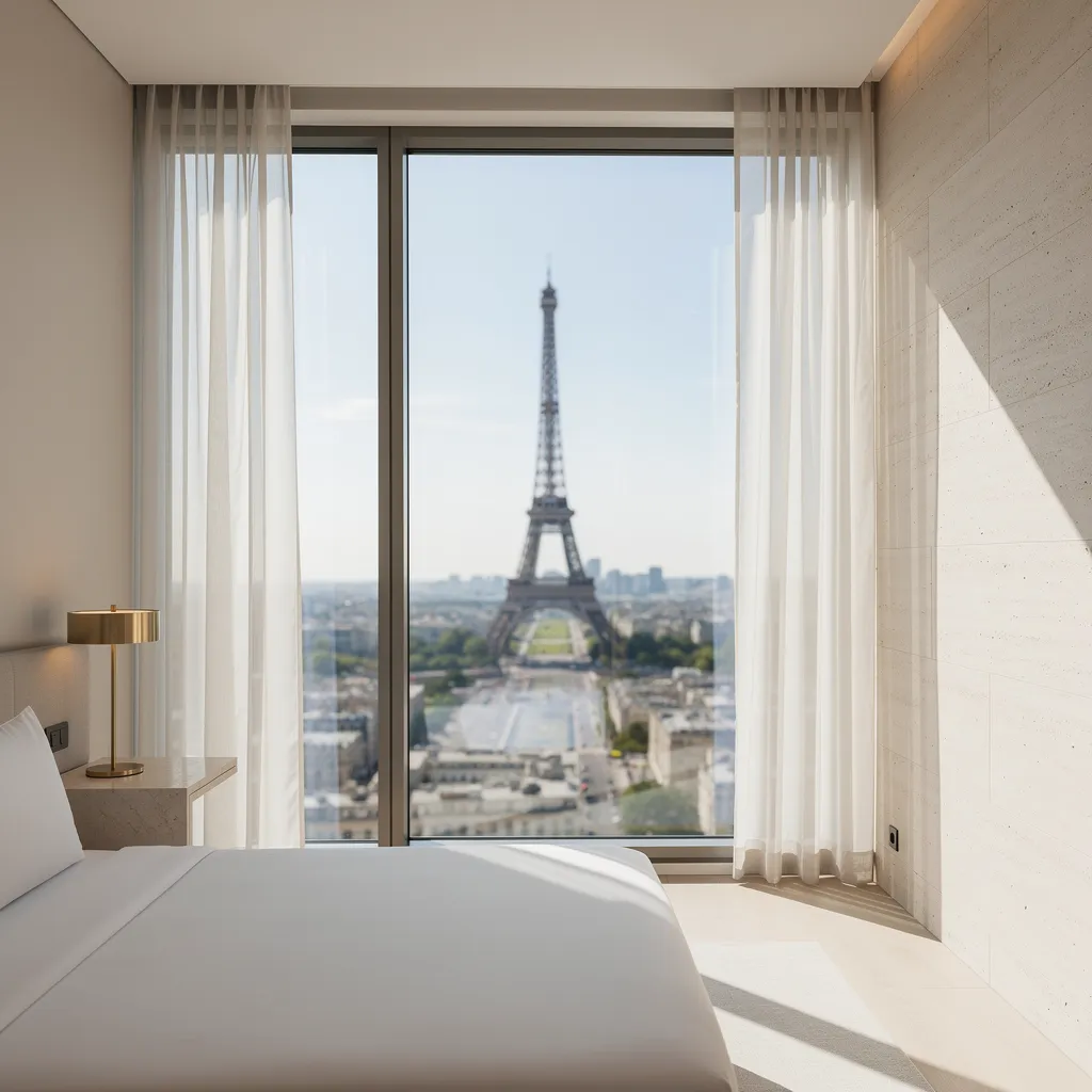 8 hôtels avec vue sur la Tour Eiffel pour un séjour magique à Paris