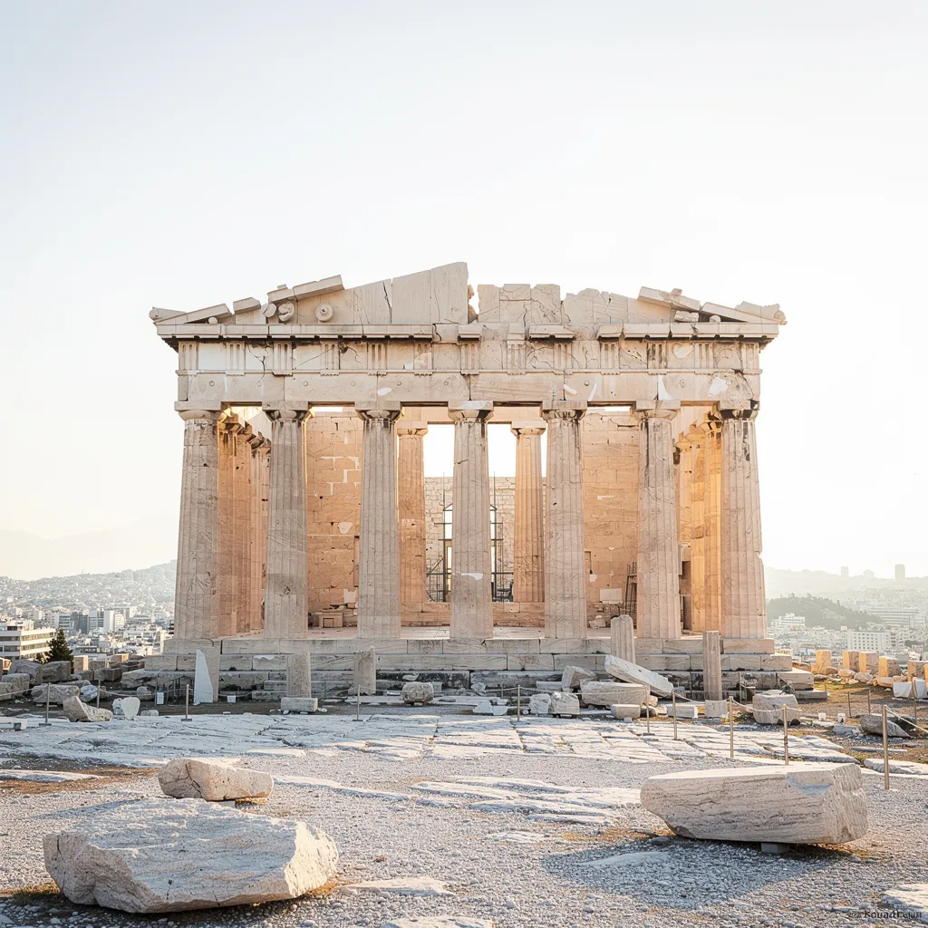 Sur l&rsquo;Acropole d&rsquo;Athènes : 2 500 ans d&rsquo;Histoire à 156 mètres de haut